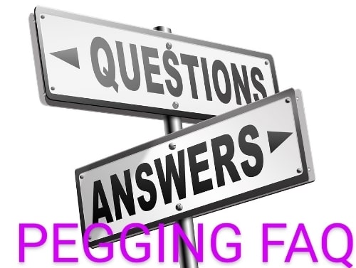 Answers to the 21 most common pegging questions!